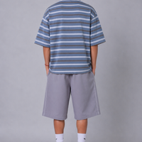 Midnight Striped Polo