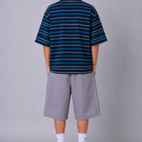 Midnight Striped Polo
