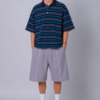 Midnight Striped Polo
